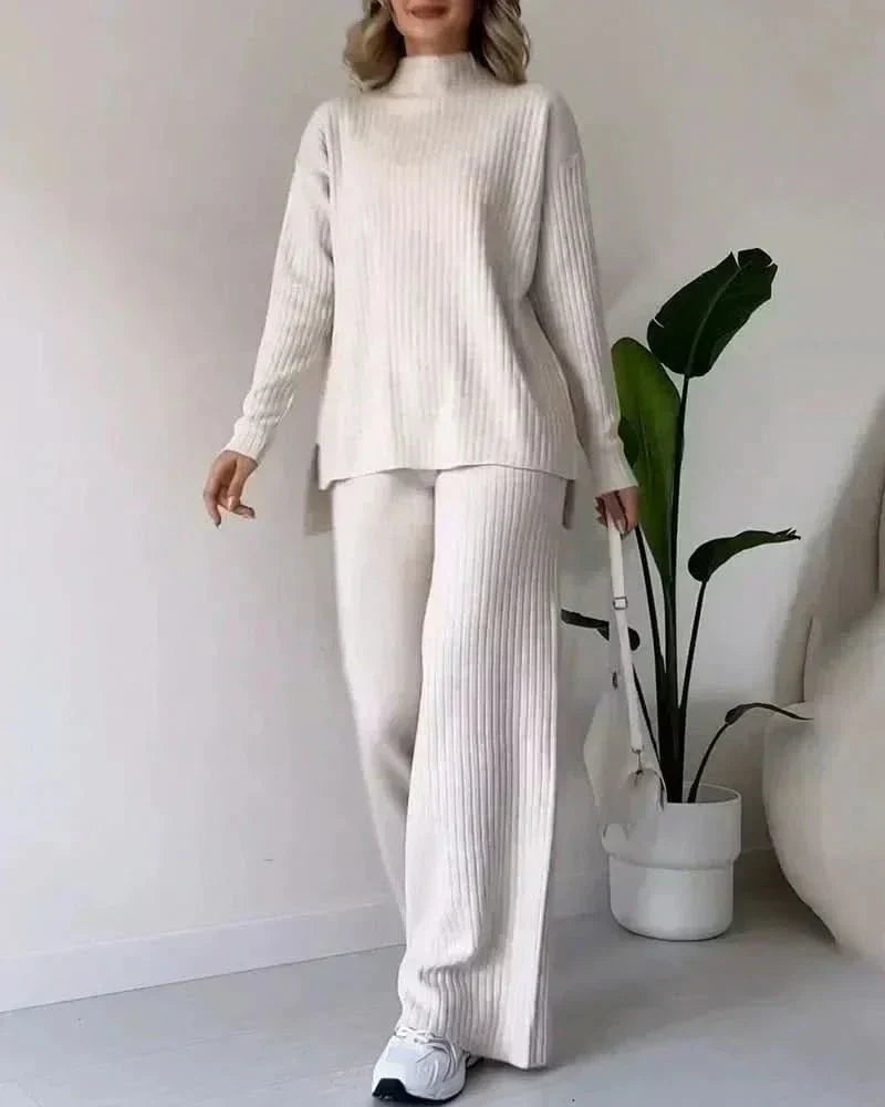 Daisy™ Sæt: Elegant Bluse og Bukser