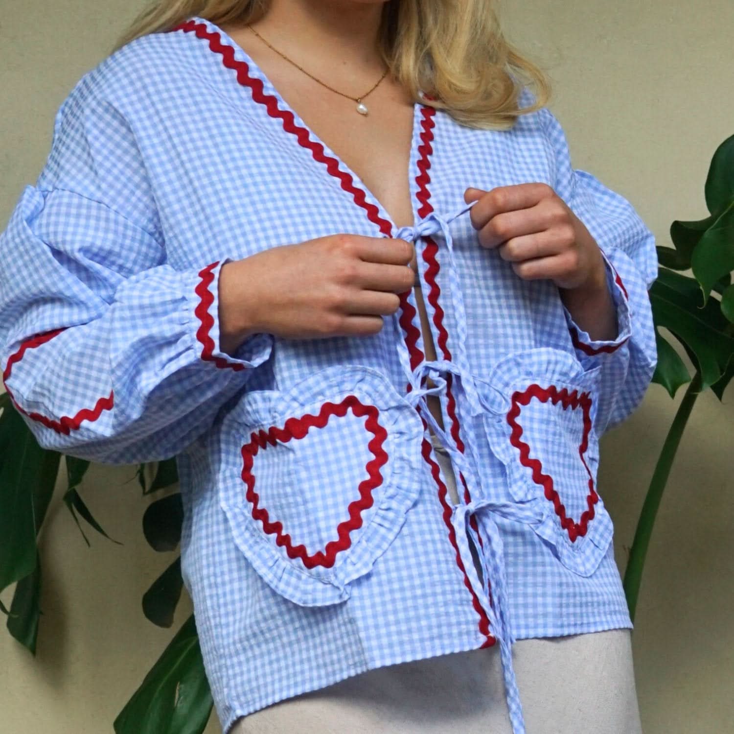 Bluse Hjerte Tro